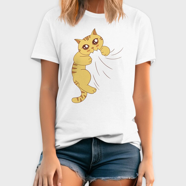 Cat Bitting, Tricou Barbati (Unisex)