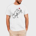 Dog High Five, Tricou Barbati (Unisex)