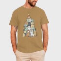 Cat Christmas Tree, Tricou Barbati (Unisex)