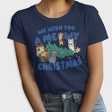 Meowy Christmas 2, Tricou Femei