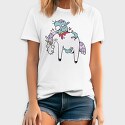 Zombie Eating Unicorn, Tricou Barbati (Unisex)
