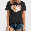 Cat Dog Love, Tricou Barbati (Unisex)