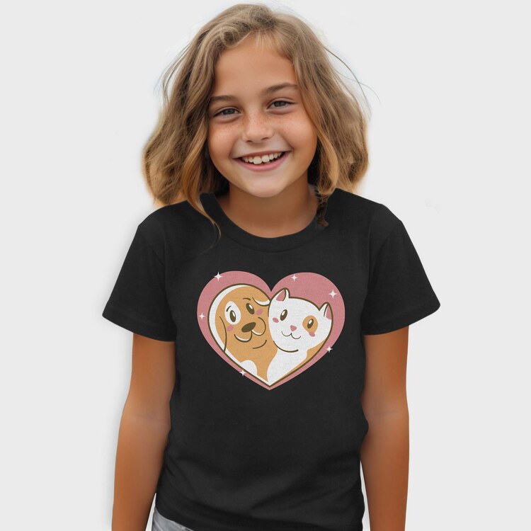 Cat Dog Love, Tricou Copii