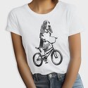 Dog on Bike, Tricou Femei