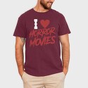 I Love Horror Movies, Tricou Barbati (Unisex)