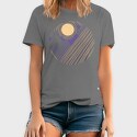 Landscape Sunset Mountain, Tricou Barbati (Unisex)