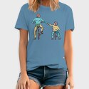 Father And Son Bikes, Tricou Barbati (Unisex)