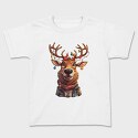 Reindeer Christmas Funny, Tricou Copii