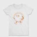 Retro Cartoon Sun, Tricou Femei