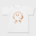 Retro Cartoon Sun, Tricou Copii
