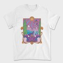 Retro Trippy Landscape, Tricou Barbati (Unisex)