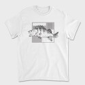 River Perch Sketch, Tricou Barbati (Unisex)