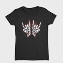 Rock Skeleton Hands, Tricou Femei