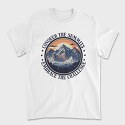 Mountains Text Vintage, Tricou Barbati (Unisex)