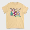 Santa Getting Ready for Christmas, Tricou Barbati (Unisex)
