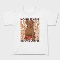 No Business Before Coffee Dog, Tricou Copii