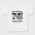 Seek Balance in a Chaoitic World, Tricou Copii