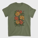 Orange Flowers, Tricou Barbati (Unisex)