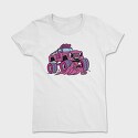 Pink Monster Truck, Tricou Femei