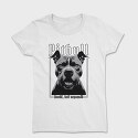 Pitbull Portrait, Tricou Femei