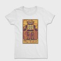 Pixelart Tarot Card the Robot, Tricou Femei