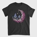 Psychedelic Moon, Tricou Barbati (Unisex)
