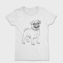 Pug Dog, Tricou Femei