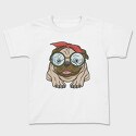 Pug With Glasses, Tricou Copii