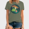Camping Night, Tricou Barbati (Unisex)