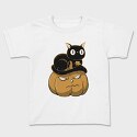 Pumpkin and Cute Black Cat, Tricou Copii