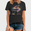 Piano Spalsh Colors, Tricou Barbati (Unisex)