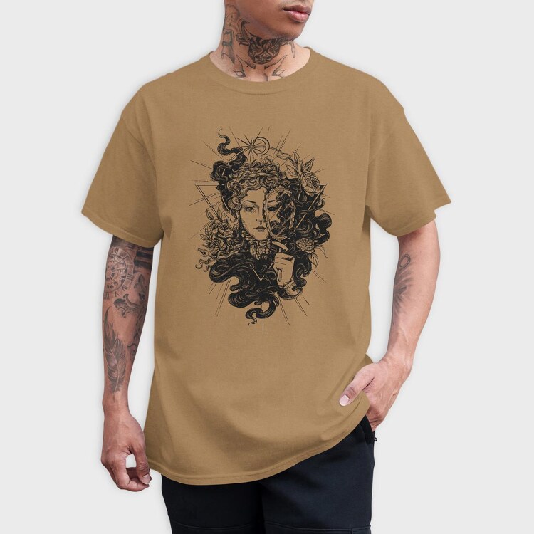 Dark 10, Tricou Barbati (Unisex)