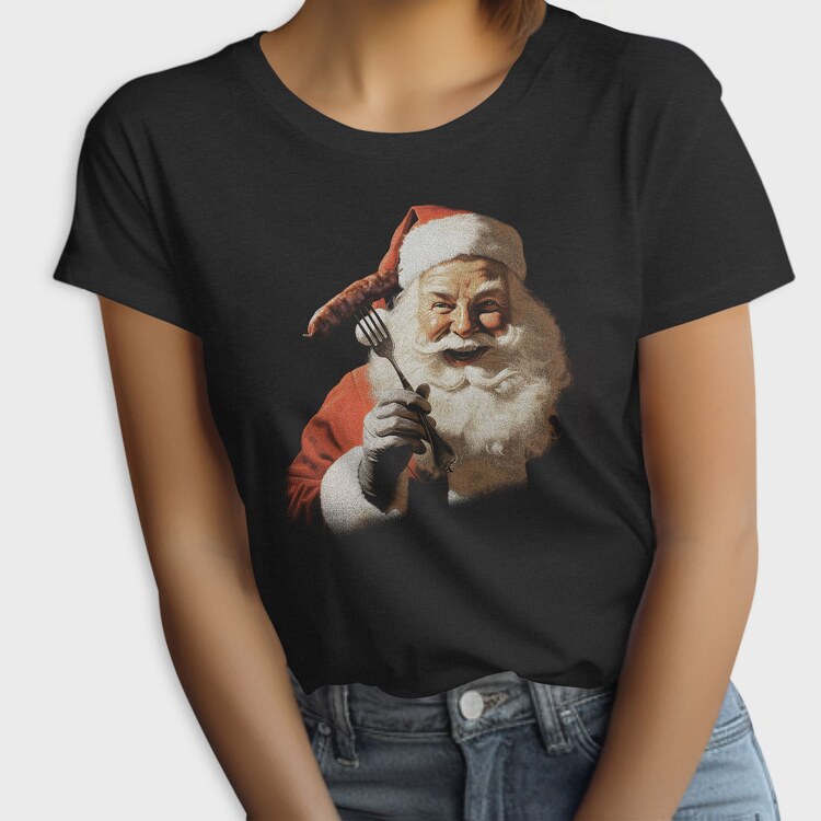Santa Funny, Tricou Femei
