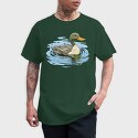 Duck on Water, Tricou Barbati (Unisex)