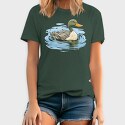Duck on Water, Tricou Barbati (Unisex)
