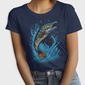 Pike Fish Jump, Tricou Femei