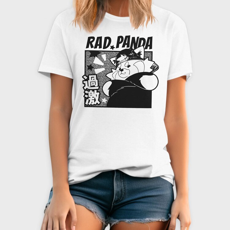 Rad Panda, Tricou Barbati (Unisex)