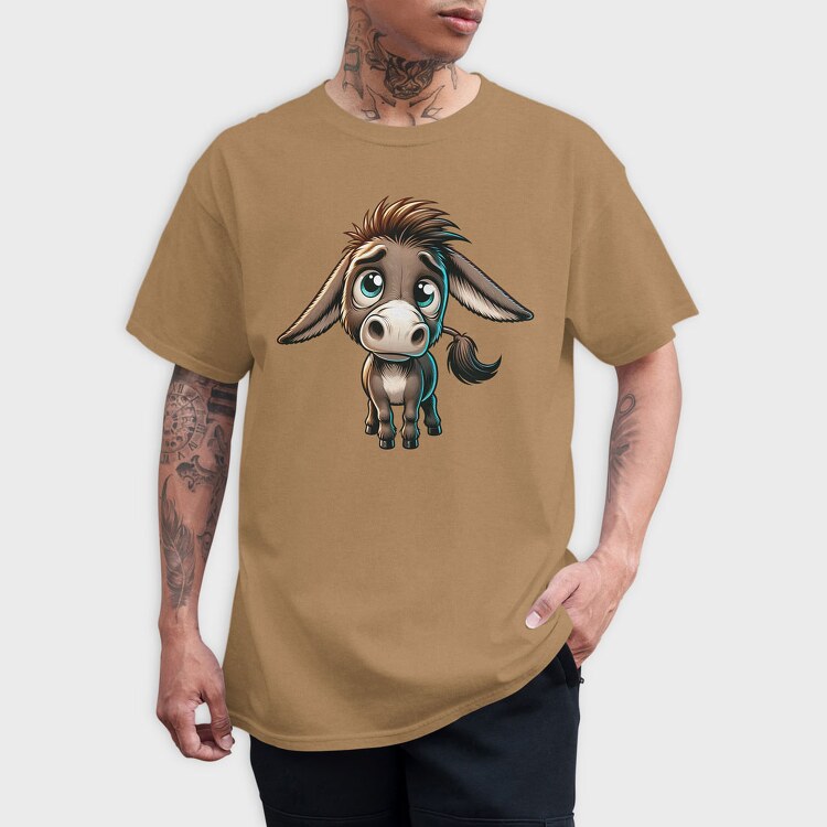 Sad Donkey, Tricou Barbati (Unisex)
