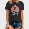 Pin Up Girl Bike, Tricou Barbati (Unisex)