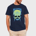Negative Skull Circles, Tricou Barbati (Unisex)