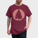Pine Tree Sunset, Tricou Barbati (Unisex)