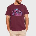 Pink Monster Truck, Tricou Barbati (Unisex)