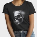 Monochrome Skull Nebula, Tricou Femei
