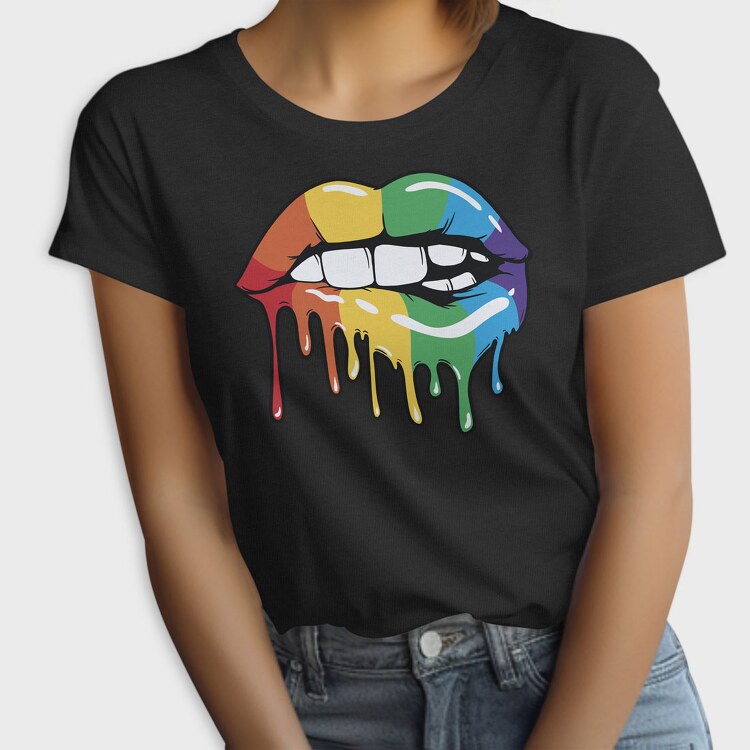 Rainbow Lips, Tricou Femei