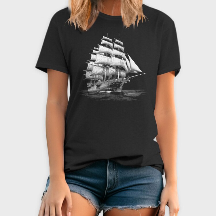 Sail Ship, Tricou Barbati (Unisex)