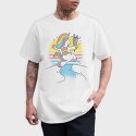 Kinder Unicorn, Tricou Barbati (Unisex)
