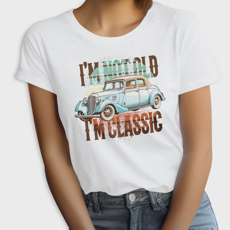 Old Car Quote, Tricou Femei