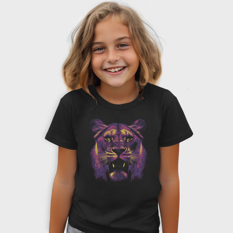 Neon Lion, Tricou Copii