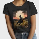 Rider Girl on Horse, Tricou Femei