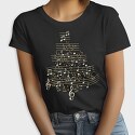 Music Christmas Tree, Tricou Femei